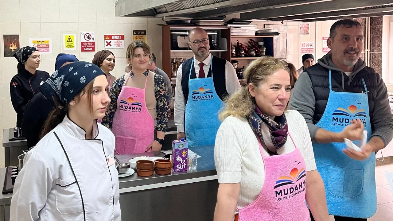 Bursa'da gastronomi atölyesi etkinliği gerçekleşti