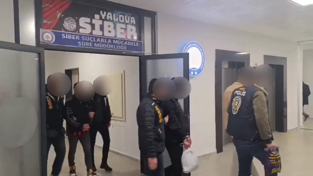 Yalova merkezli 6 ilde dolandırıcılık operasyonu: 5 kişi tutuklandı