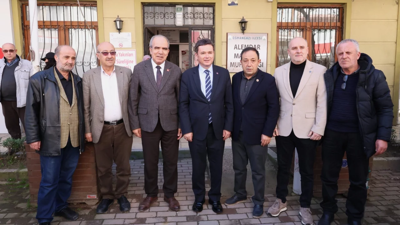 Osmangazi Belediye Başkanı Erkan Aydın mahalle mahalle geziyor