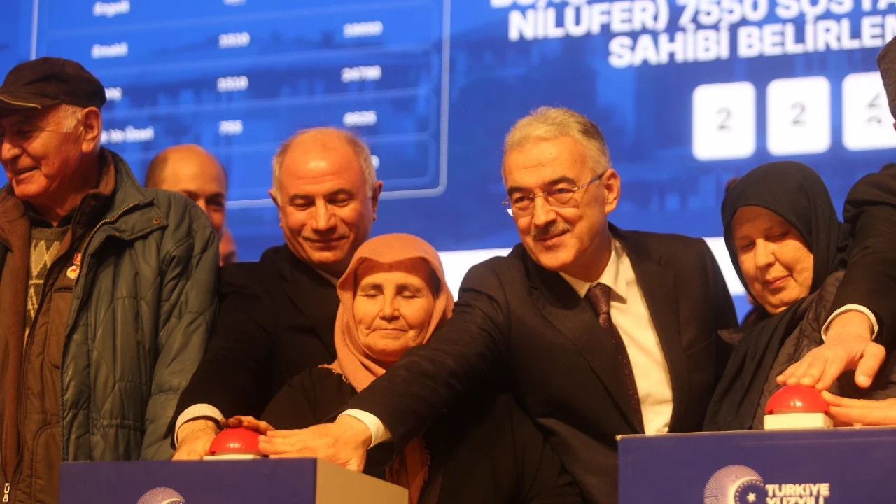 Bursa'da 17 bin 225 TOKİ konutunun hak sahipleri belirlendi