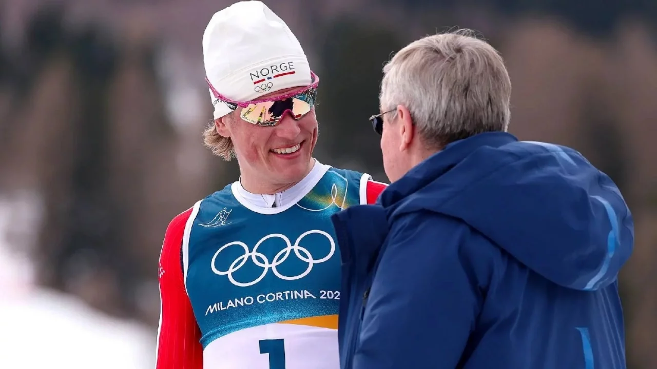 Johannes Hoesflot Klaebo Kış Olimpiyatları'nda tarihe geçti