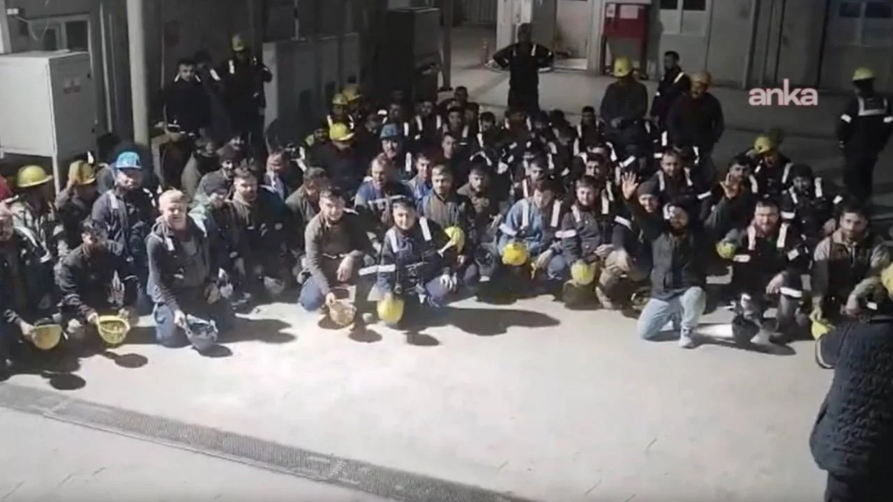 Bağımsız Maden-İş duyurdu: Madenciler üretimi durdurdu