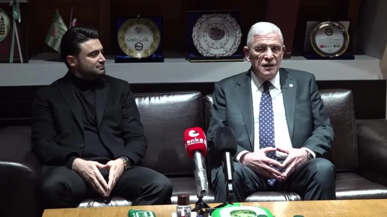 İYİ Parti Genel Başkanı Dervişoğlu'ndan Bursaspor Kulübüne ziyaret