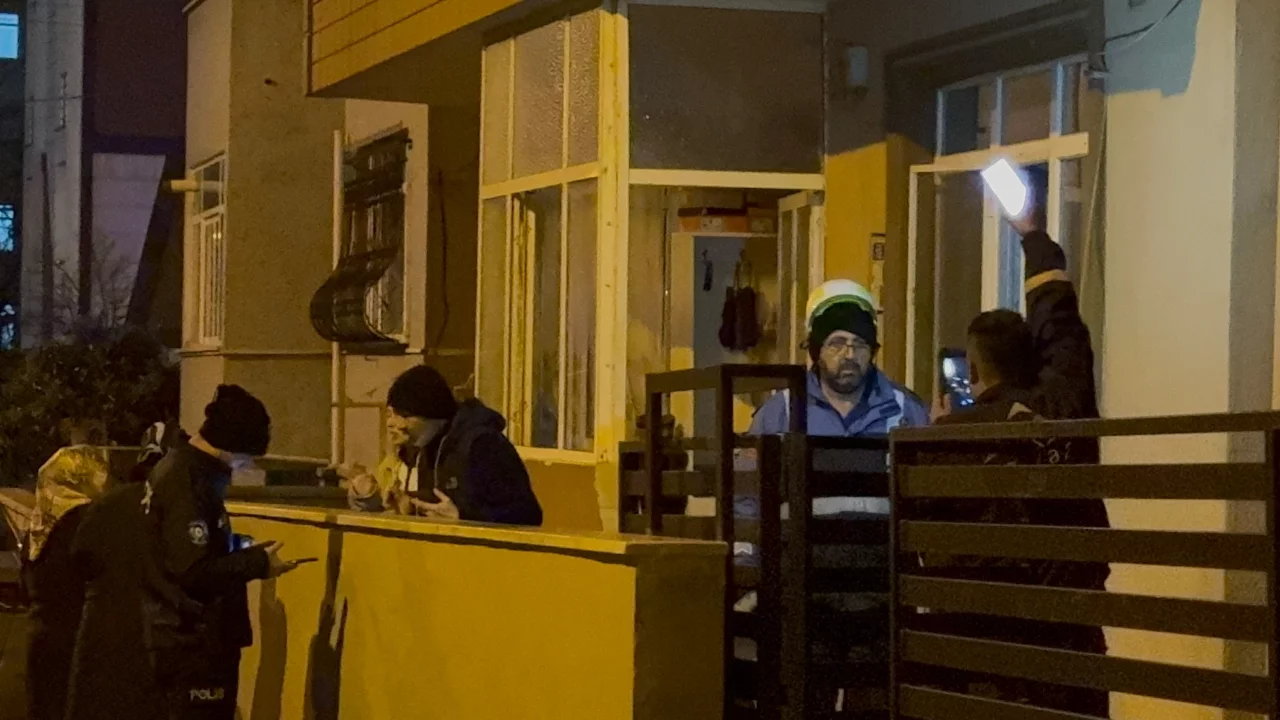 Kocaeli'de kombiden çıkan yangın panik yarattı