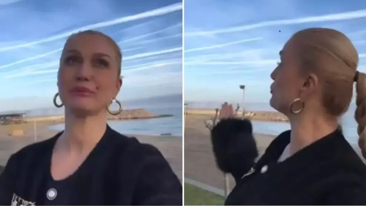 Tuğba Özay'dan dikkat çeken paylaşım: "Epstein Adası neyse, bu gökyüzü de o"