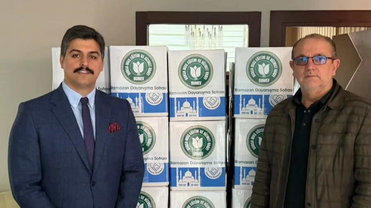 BUMEV'den ramazan'da örnek dayanışma