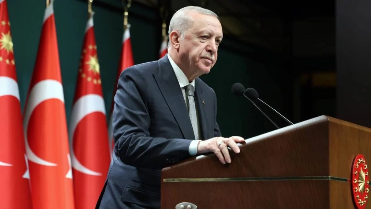 Cumhurbaşkanı Erdoğan kabine sonrası konuşuyor