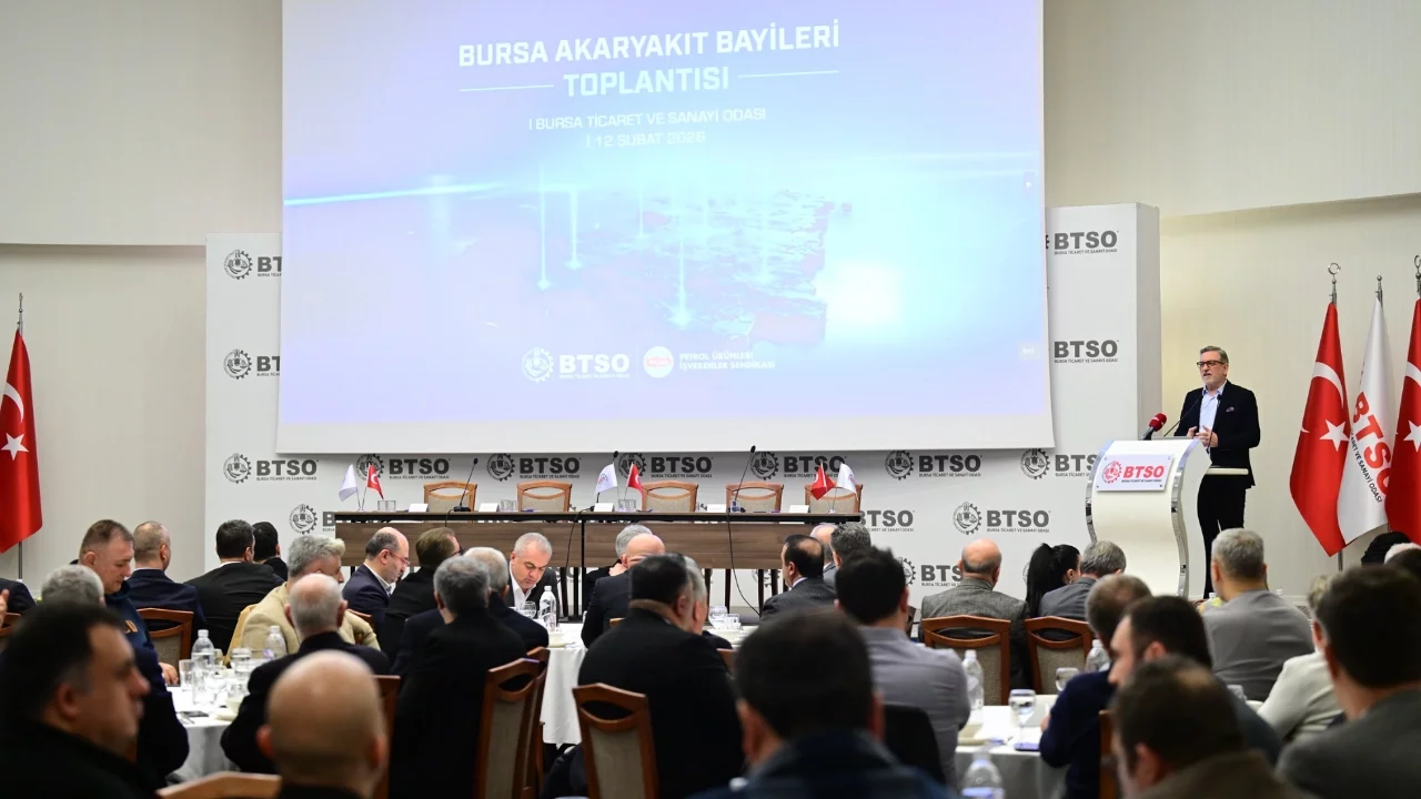 BTSO'da "Bursa Akaryakıt Bayileri Toplantısı" gerçekleştirildi