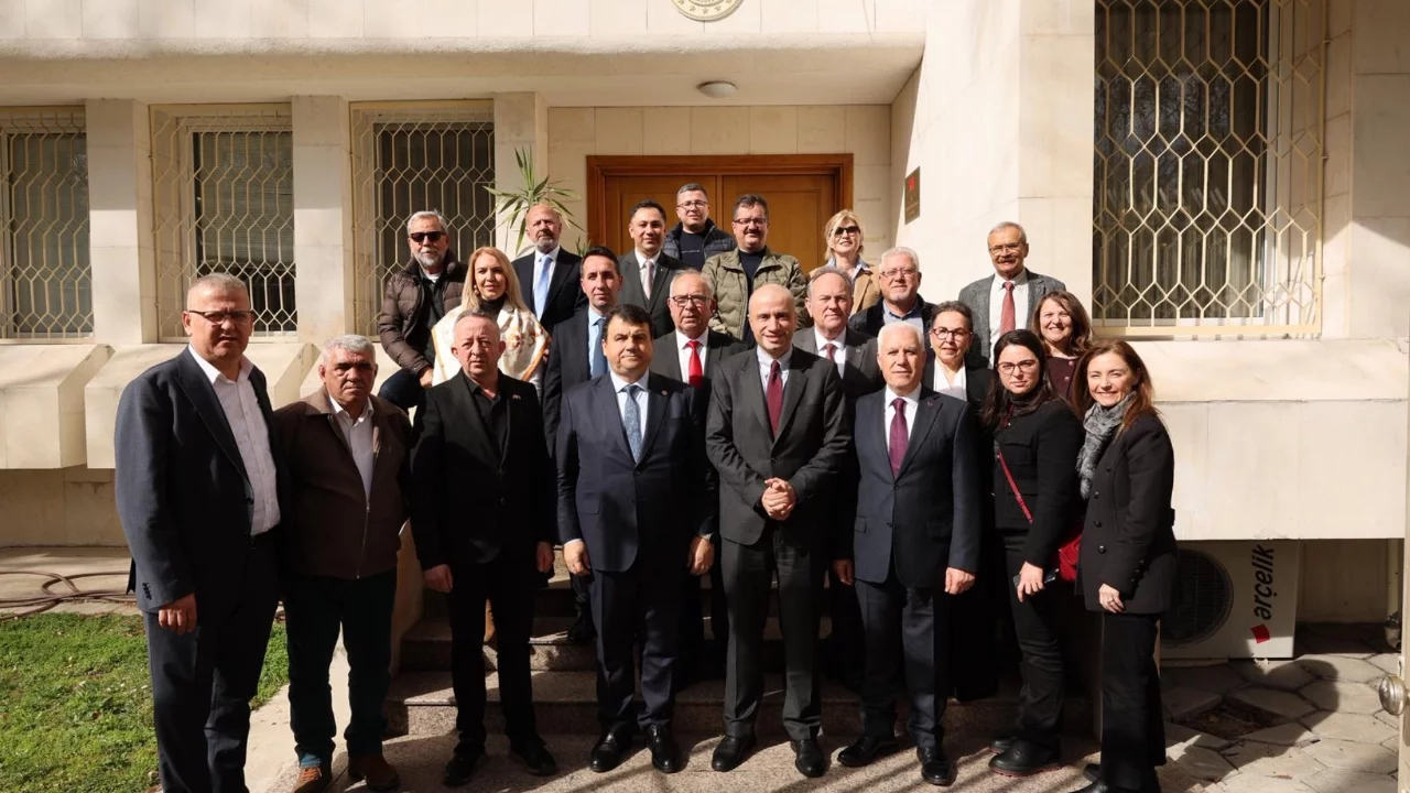 Başkan Bozbey, kardeş şehir Filibe'de soydaşlarla buluştu