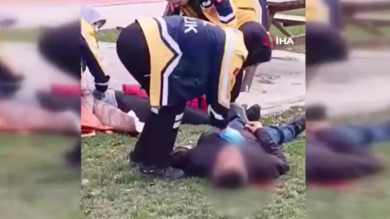 İstanbul'da parkta koca dehşeti: Önce eşini sonra kendini vurdu!