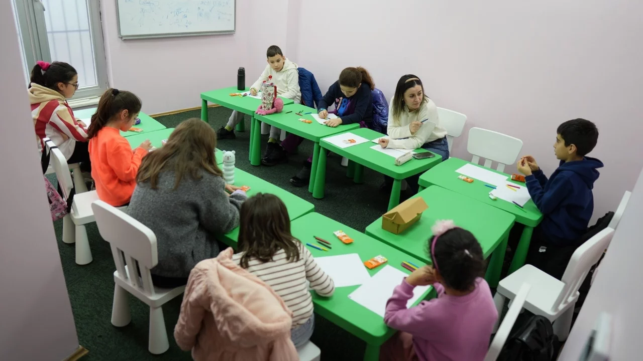 Kestel Dahi Çocuk Akademisi'nde eğitimler aralıksız sürüyor