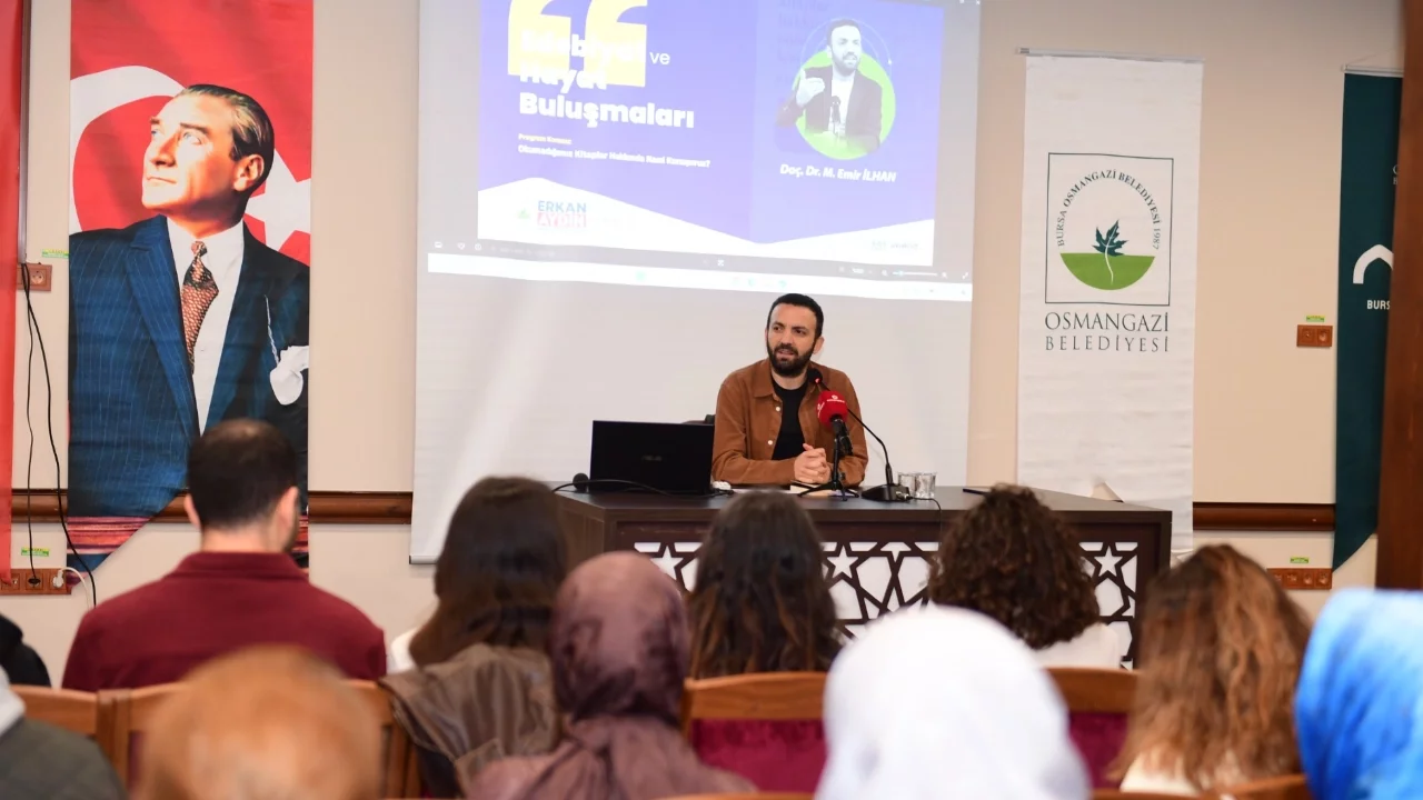 Osmangazi'de "Edebiyat Hayat Buluşmaları" sürüyor