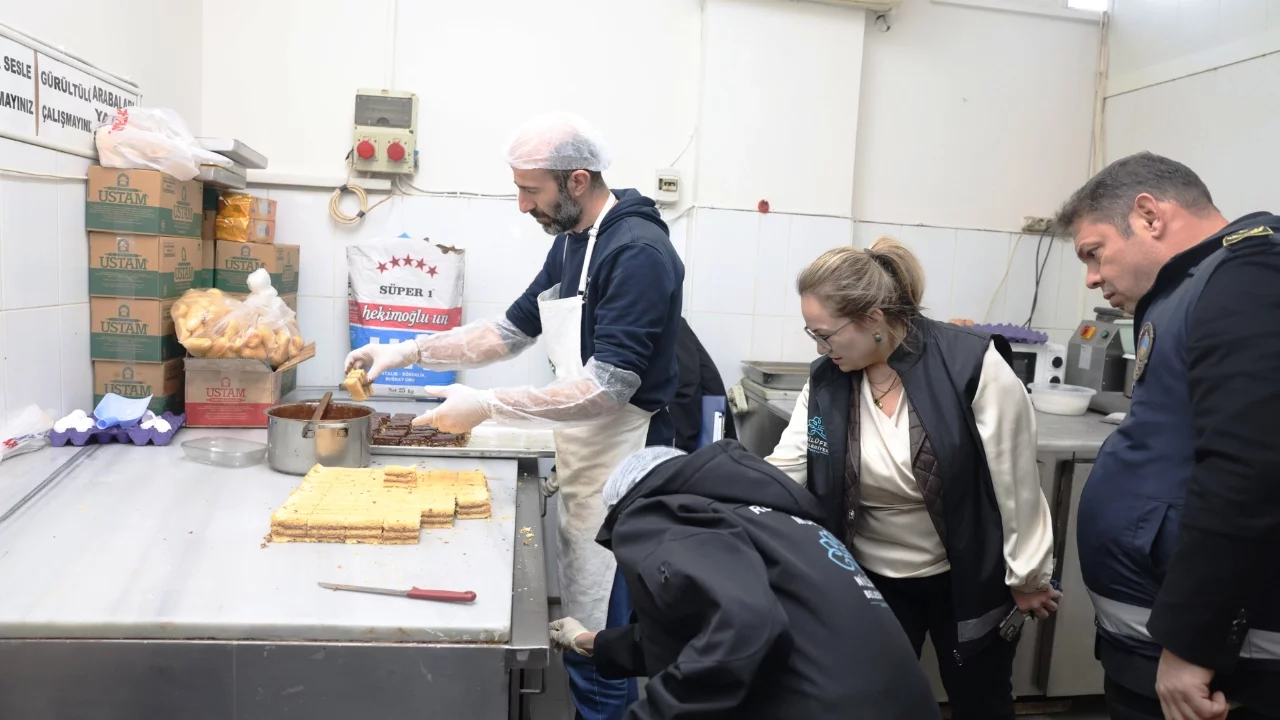 Nilüfer'de fırın ve pastanelere sıkı denetim