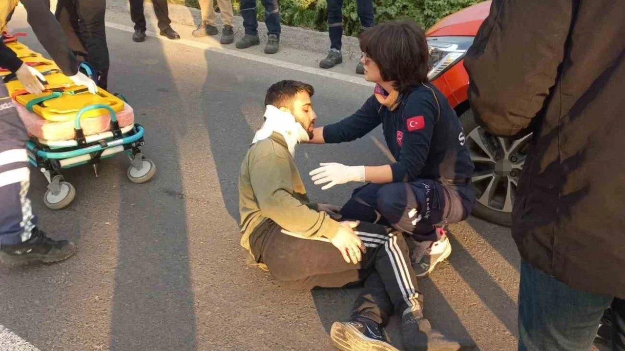 Tekirdağ'da trafik kazası: 1 yaralı