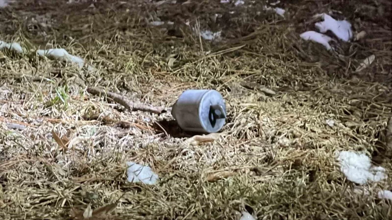 Patlamayan iftar topu paniğe neden oldu