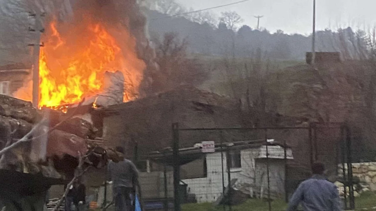 Bursa'da yangında karı koca can verdi