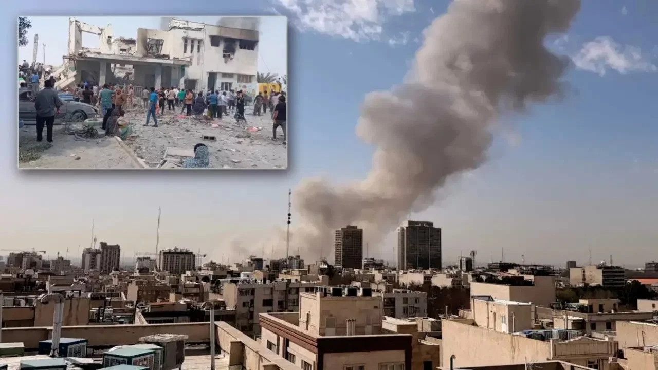 Tahran'da kız ilkokulu füzelerin hedefi oldu!