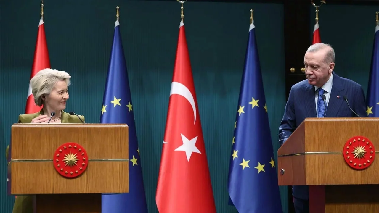 Cumhurbaşkanı Erdoğan Von Der Leyen ile görüştü: Barış sürecine her türlü desteğe hazırız