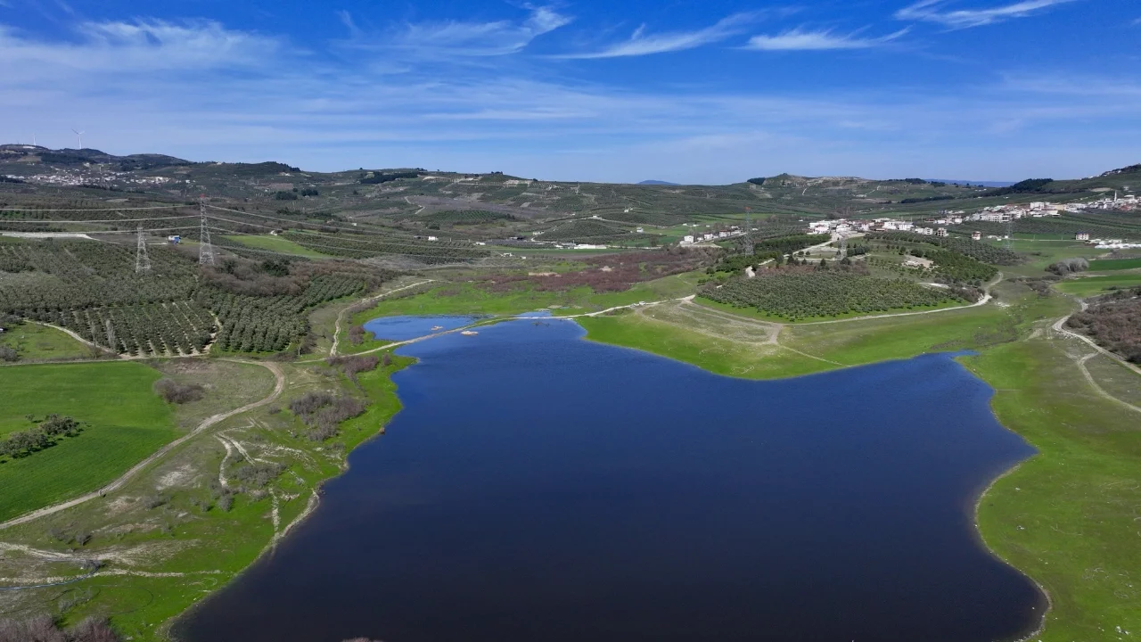 Bursa'da kuruyan baraj göletleri yağışlarla nefes aldı