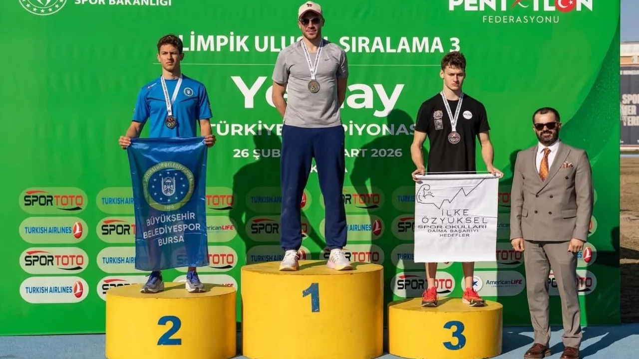 Bursa Büyükşehir Belediyesporlu sporcu Türkiye ikincisi oldu