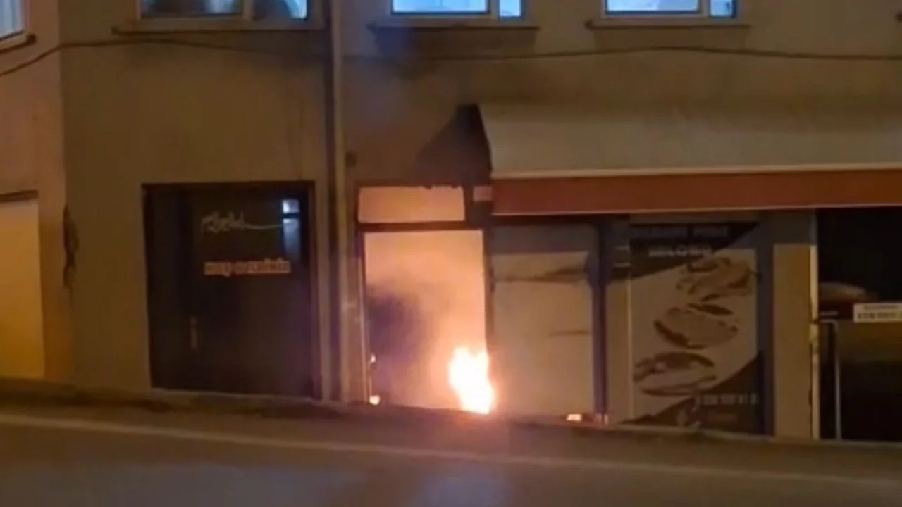 Kütahya'da alev alan kalorifer kazanı korkuttu