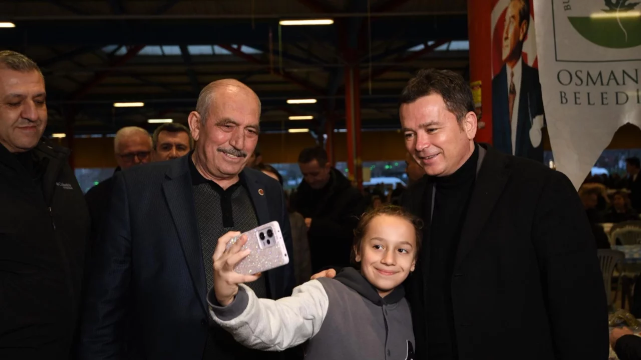 Osmangazi Belediyesi'nin Gönül Sofrası Hamitler Mahallesi'nde kuruldu