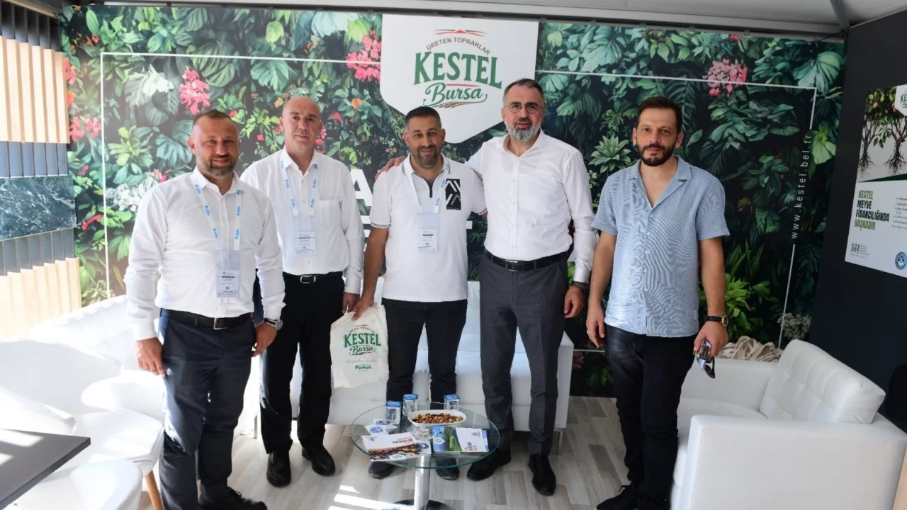 Kestel'de süs bitkileri üreticisine destek