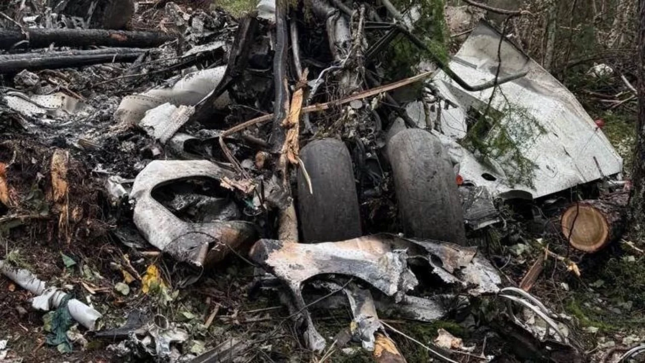 Cezayir'de askeri nakliye uçağı düştü: 2 kişi öldü