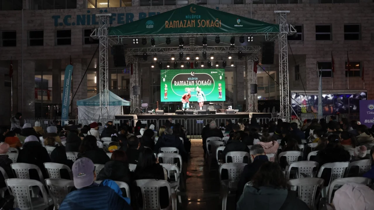 Nilüfer Ramazan Sokağı'nda Kars kültürüyle Ramazan buluşması