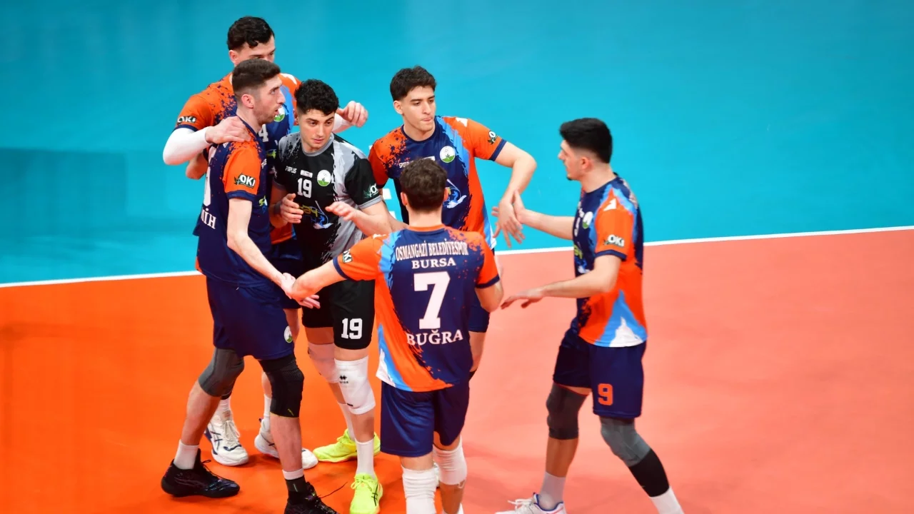Osmangazi Belediyespor set vermedi
