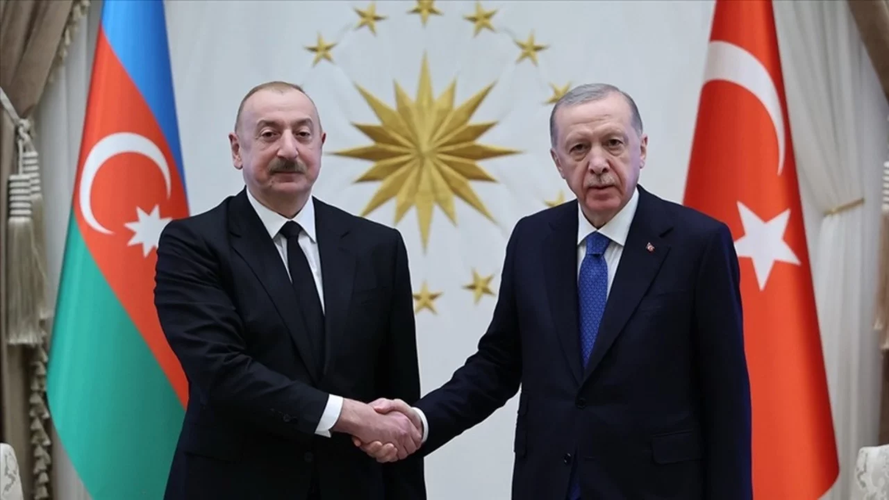 Cumhurbaşkanı Erdoğan, Azerbaycan Cumhurbaşkanı Aliyev ile görüştü