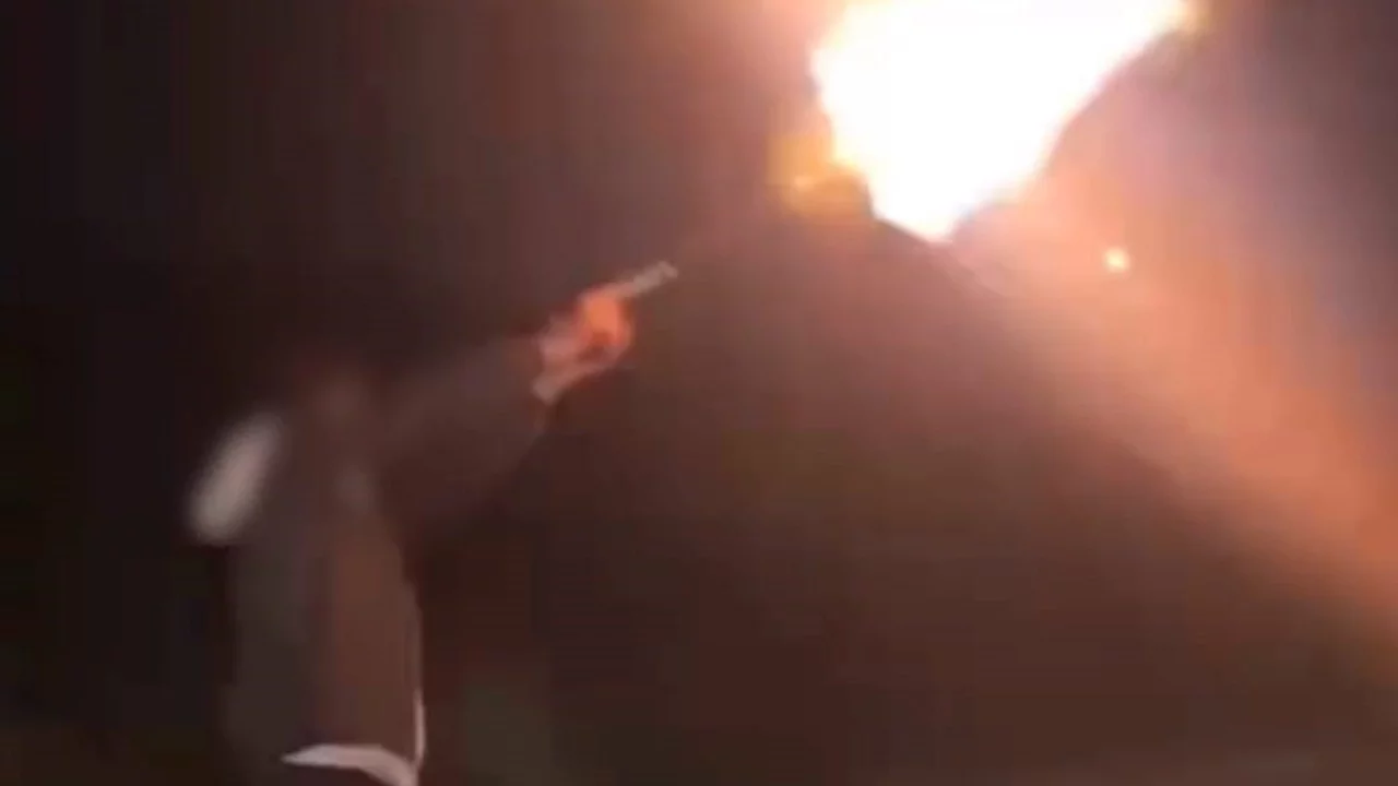 Bursa'da havaya ateş ettiği anları sosyal medyada paylaşınca gözaltına alındı