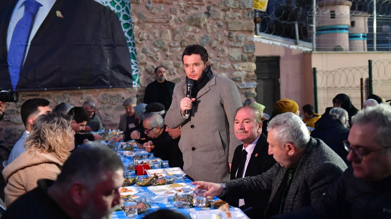 Osmangazi'de Kiremitçi Mahallesi'nde iftar sofrası kuruldu