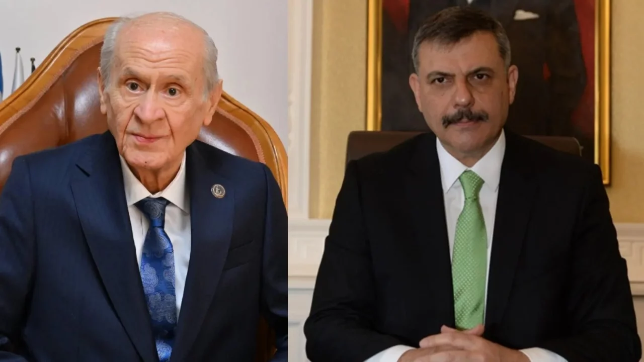 İçişleri Bakanı Çiftçi'den Devlet Bahçeli'ye ziyaret