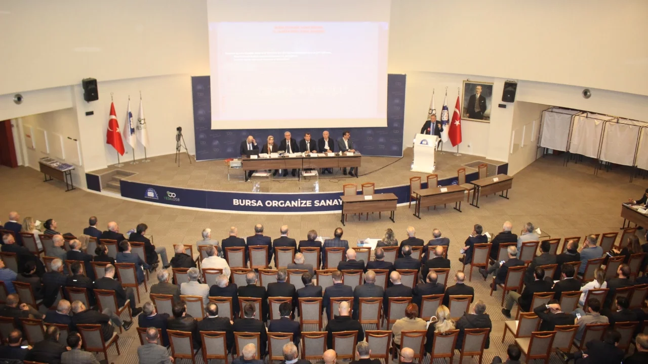 Hüseyin Durmaz Bursa OSB'de yeniden başkan seçildi