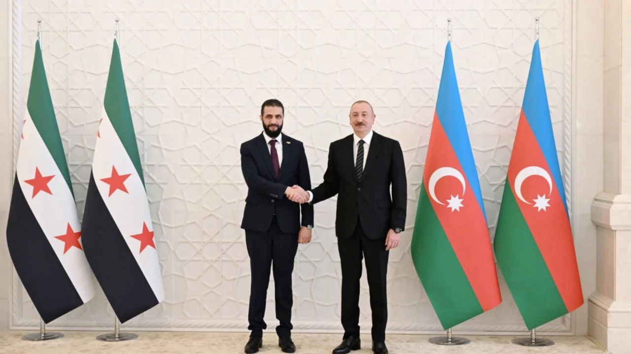 Şara, Azerbaycan'lı mevkidaşı Aliyev ile bölgesel gelişmeleri görüştü