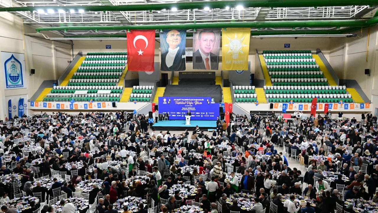 AK Parti Yıldırım'da "Teşkilat Vefa İftarı" gerçekleştirildi