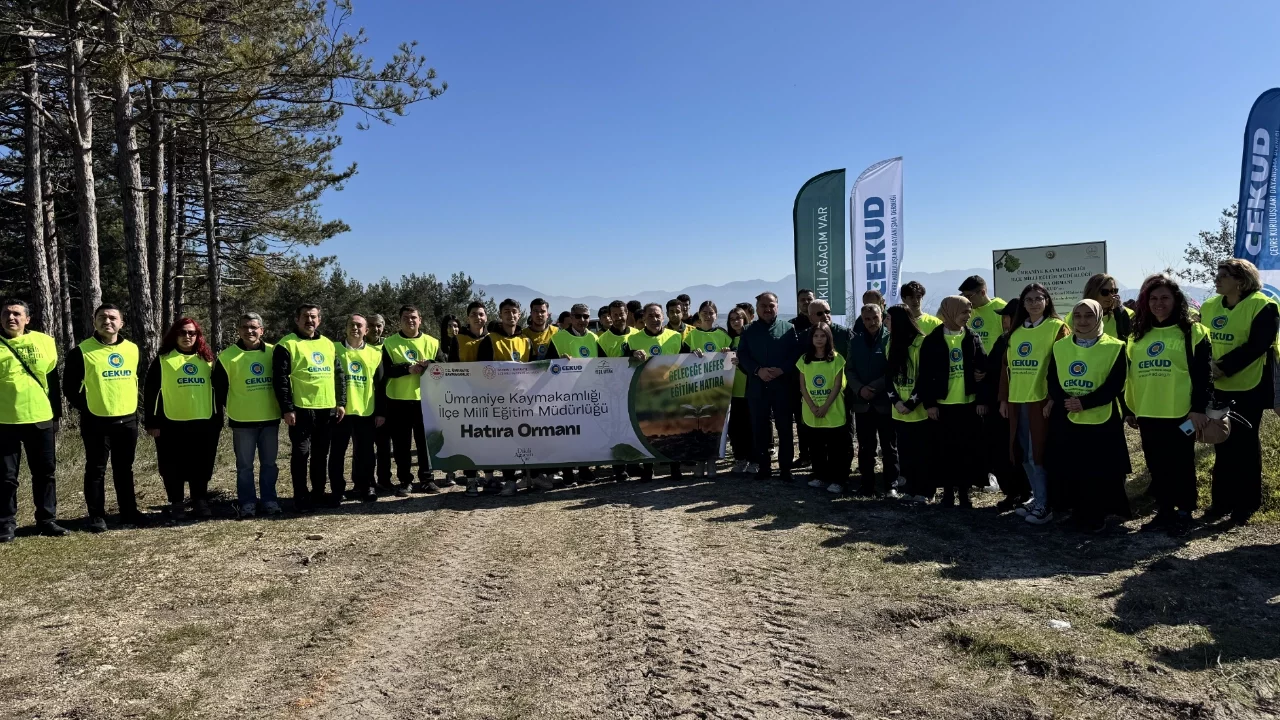 Bursa'da yaklaşık 10 bin fidan toprakla buluştu