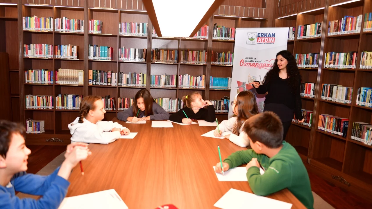Osmangazi'de Masal Rotası'nda çocuklar tarihi noktalarda yeni hikayeler yazıyor