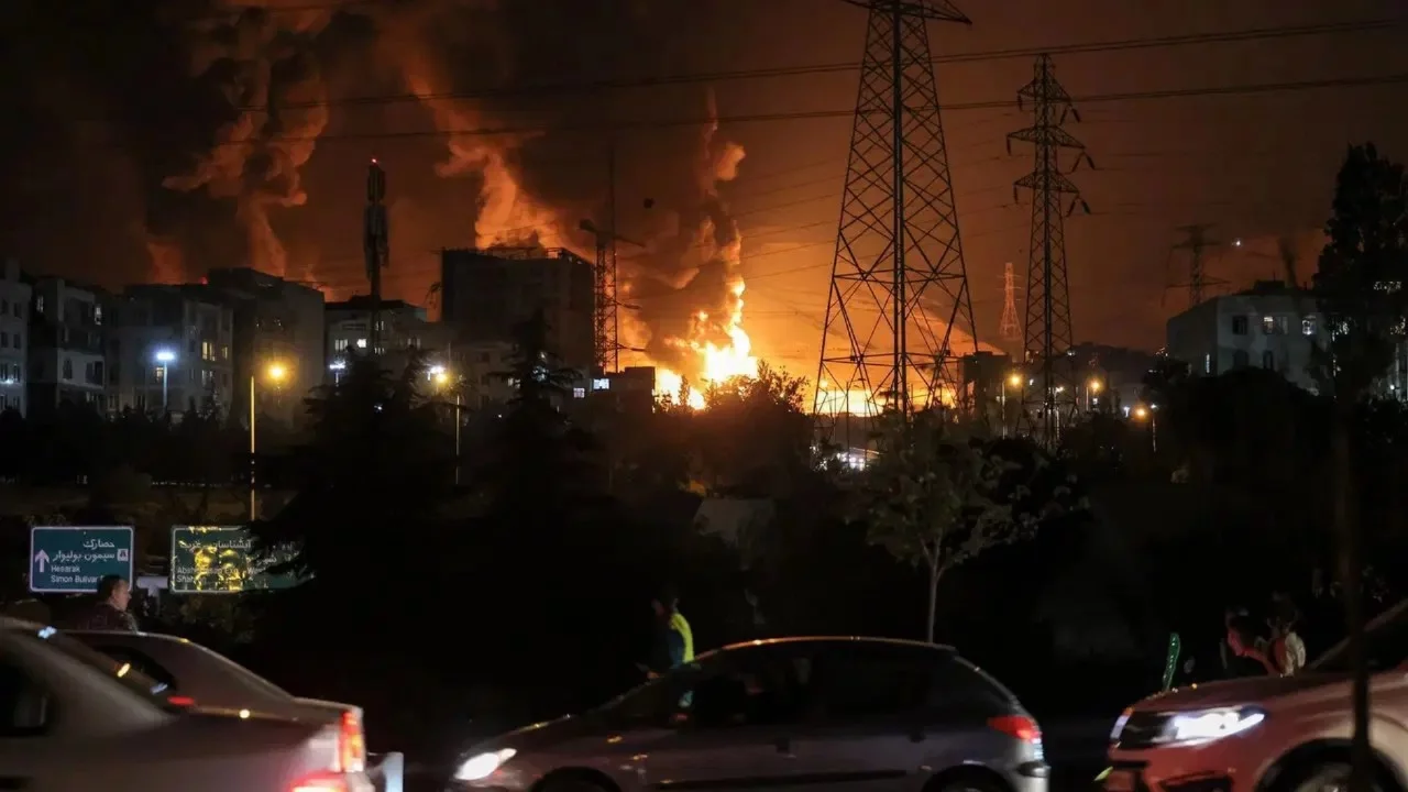 İsrail'den Tahran'a geniş çaplı hava saldırısı!