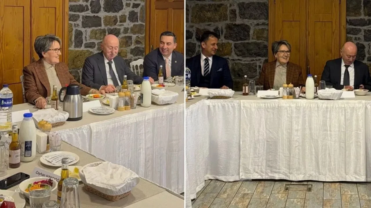 Meral Akşener iftar programına katıldı: 'Tecrübesi ve varlığıyla...'