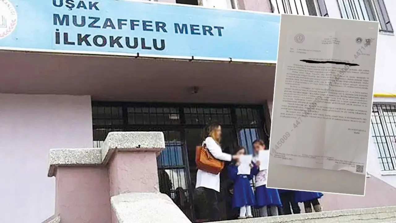 Uşak'ta mesajına tepki verilmediği için öğretmenlere inceleme başlatan okul müdürü görevden alındı