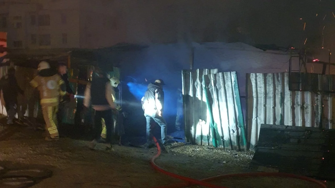 Bursa'da çiftlik, alevlere teslim oldu