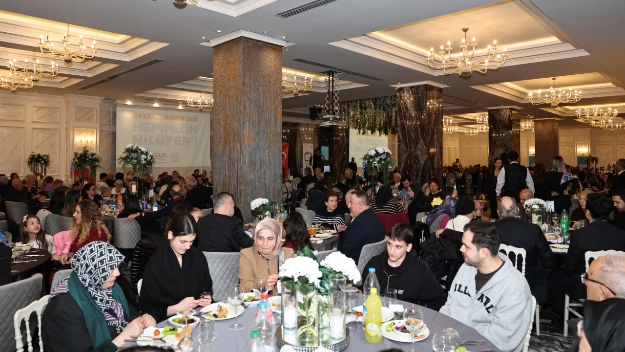 Nilüfer'de şehit ve gazi ailelerine vefa iftarı