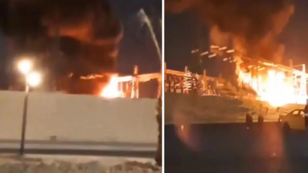 Bağdat Uluslararası Havalimanı yakınındaki ABD üssüne saldırı