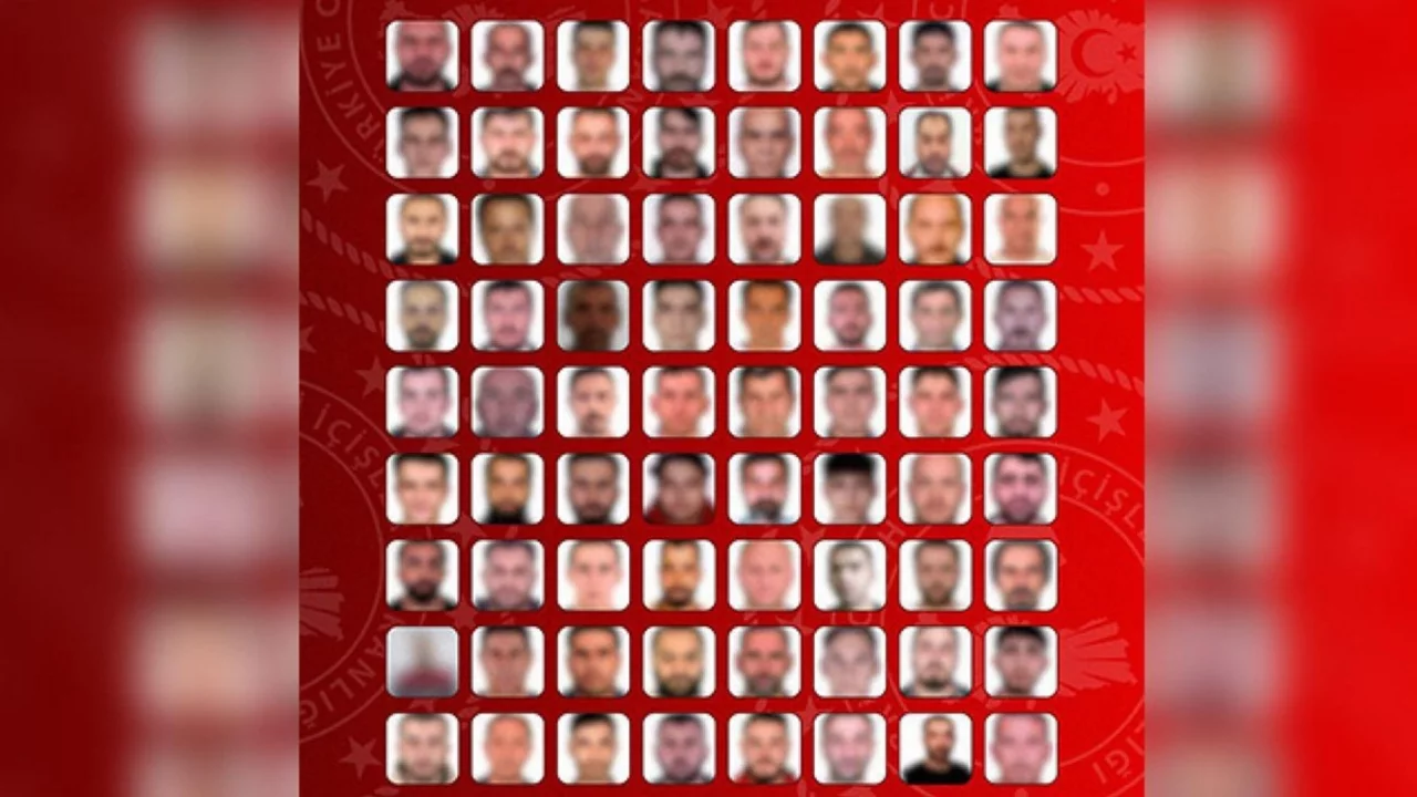 72 suçlu yakalanarak Türkiye'ye getirildi