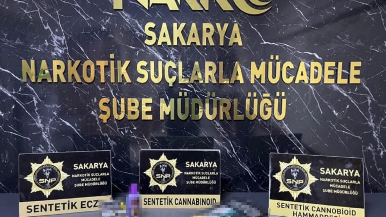 Sakarya'da zehir tacirlerine operasyon: 3 kişi tutuklandı