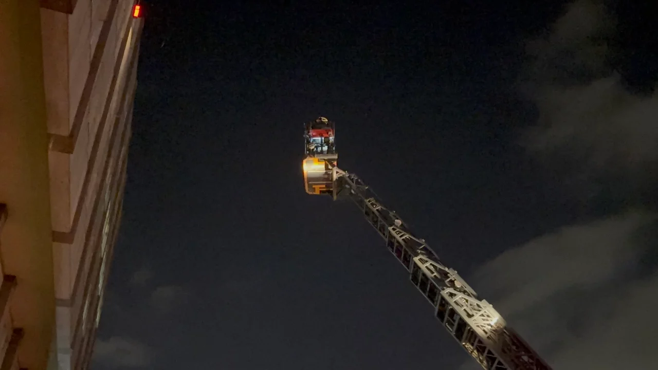 İstanbul Okmeydanı Hastanesi'nde yangın paniği