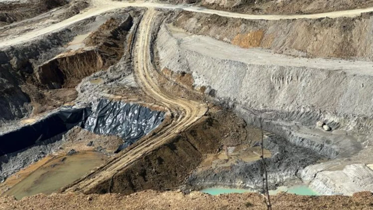 Bursa Kirazlıyayla'da çevre felaketi sürüyor! Maden atıkları doğaya karışıyor