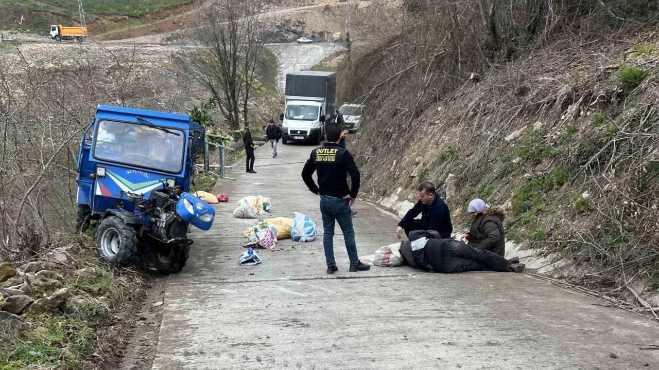 Ordu'da patpat kazası: Yaralılar var